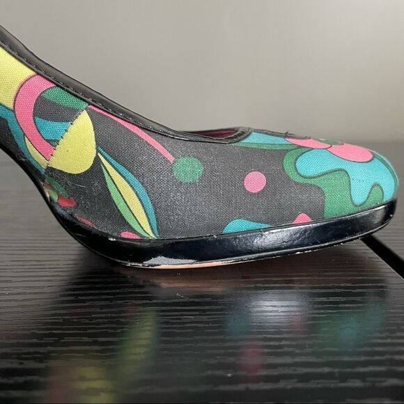 Poetic Licence Doll Face Colorful Fabric Upper With Leather Heel, 10 - Picture 8 of 16